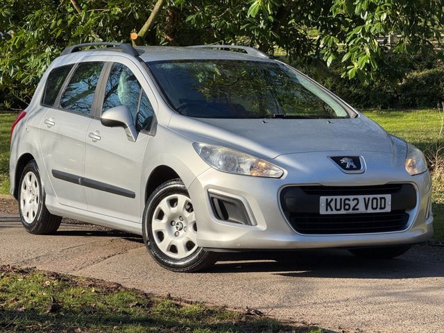 2012 62 Peugeot 308 SW 1.6 HDi Access Estate 5dr Diesel Manual Euro 5 (92 ps)