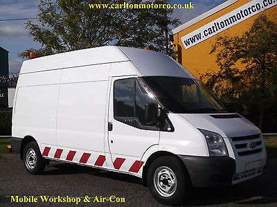 2009 59 Ford Transit 100 T350L High roof [ Mobile Workshop+ A/C ] van Rwd Free UK Delivery 