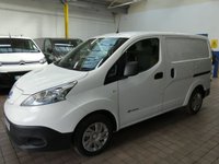 USED 2020 20 NISSAN e-NV200 40kWh Acenta Panel Van 5dr Electric Auto SWB (Quick Charge) (109 ps) AIR CON CRUISE CONTROL REAR VIEW CAMERA 1 OWNER EXCELLENT SERVICE HISTORY WARRANTY