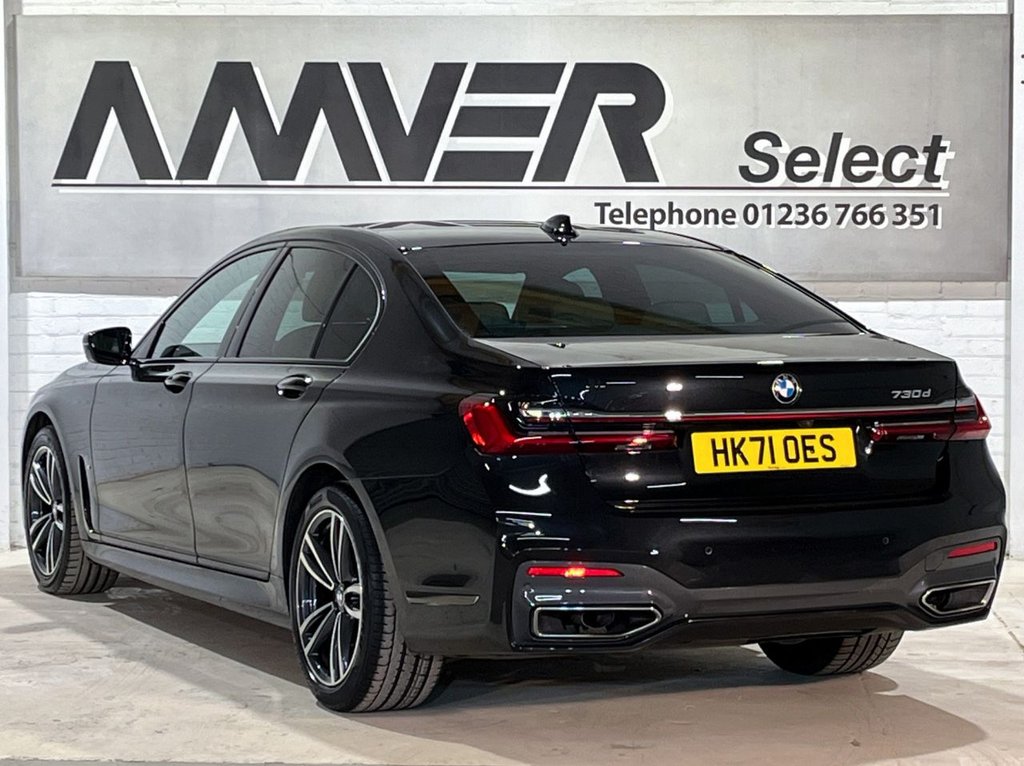 USED 2021 71 BMW 7 SERIES 3.0 730d MHT M Sport Saloon 4dr Diesel Hybrid Auto Euro 6 (s/s) (286 ps) 