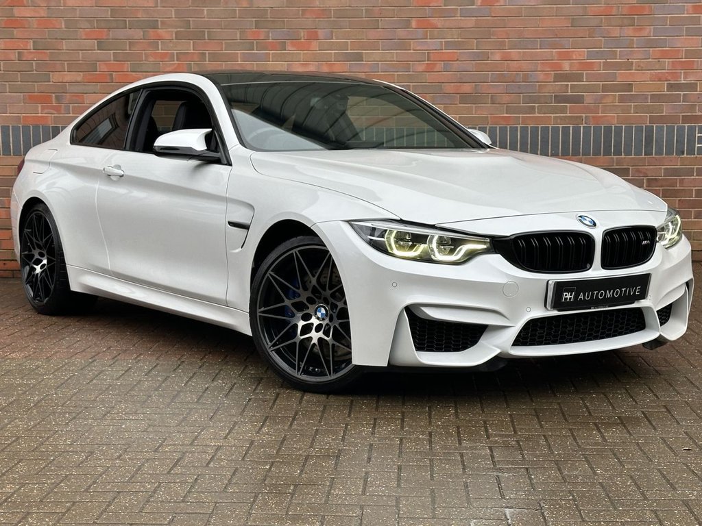 USED 2018 68 BMW M4 3.0 BiTurbo GPF Competition Coupe 2dr Petrol DCT Euro 6 (s/s) (450 ps) HARMAN/KARDON|HUD|1YR WARRANTY