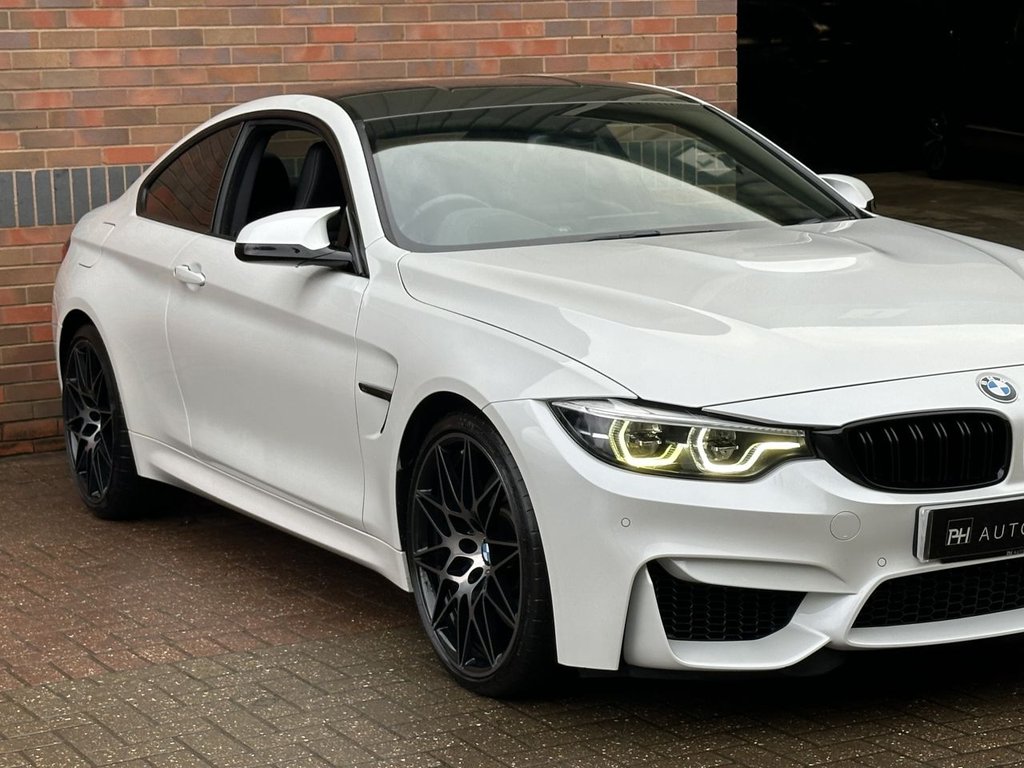 USED 2018 68 BMW M4 3.0 BiTurbo GPF Competition Coupe 2dr Petrol DCT Euro 6 (s/s) (450 ps) HARMAN/KARDON|HUD|1YR WARRANTY