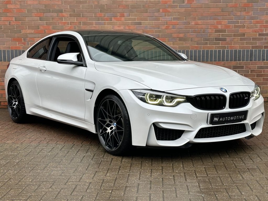 USED 2018 68 BMW M4 3.0 BiTurbo GPF Competition Coupe 2dr Petrol DCT Euro 6 (s/s) (450 ps) HARMAN/KARDON|HUD|1YR WARRANTY