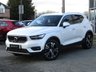 USED 2020 70 VOLVO XC40 1.5h T5 Twin Engine Recharge 10.7kWh Inscription Pro SUV 5dr Petrol Plug-in Hybrid Auto Euro 6 (s/s) (262 ps) Finished in CRYSTAL WHITE MET with contrasting EBONY HEATED LEATHER TRIM. This Volvo XC40 is a spacious small SUV with smart styling and a comfortable drive. In short it is a bit of a cracker with a sophisticated look and an upmarket feel. Features include Sat Nav, Rear VIEW CAMERA, DAB, B/Tooth, Leather Memory Heated Seats, Power Folding Door Mirrors, 19" Alloys, Tints, Cruise and more. Volvo Dealer serviced at 18000 miles, 27744 miles, 45058 miles, and at 83373 miles on 20/1/2025.