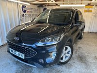 USED 2022 22 FORD KUGA 1.5T EcoBoost Zetec SUV 5dr Petrol Manual Euro 6 (s/s) (150 ps)+1 OWNER FROM NEW+FSH+2KEYS+HALF LEATHER SEATS+MEDIA+APPS+NEW SHAPE 2 KEYS+1 OWNER FROM NEW+FSH+PARKING SENSORS+BLUETOOTH+MEDIA+NAV+USB+AUX+DAB+ALLOYS+CRUISE+HPI CLEAR
