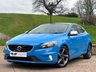 USED 2015 65 VOLVO V40 2.0 T2 R-Design Hatchback 5dr Petrol Manual Euro 6 (s/s) (122 ps) PAN ROOF-REBAL BLUE-STUNNING.