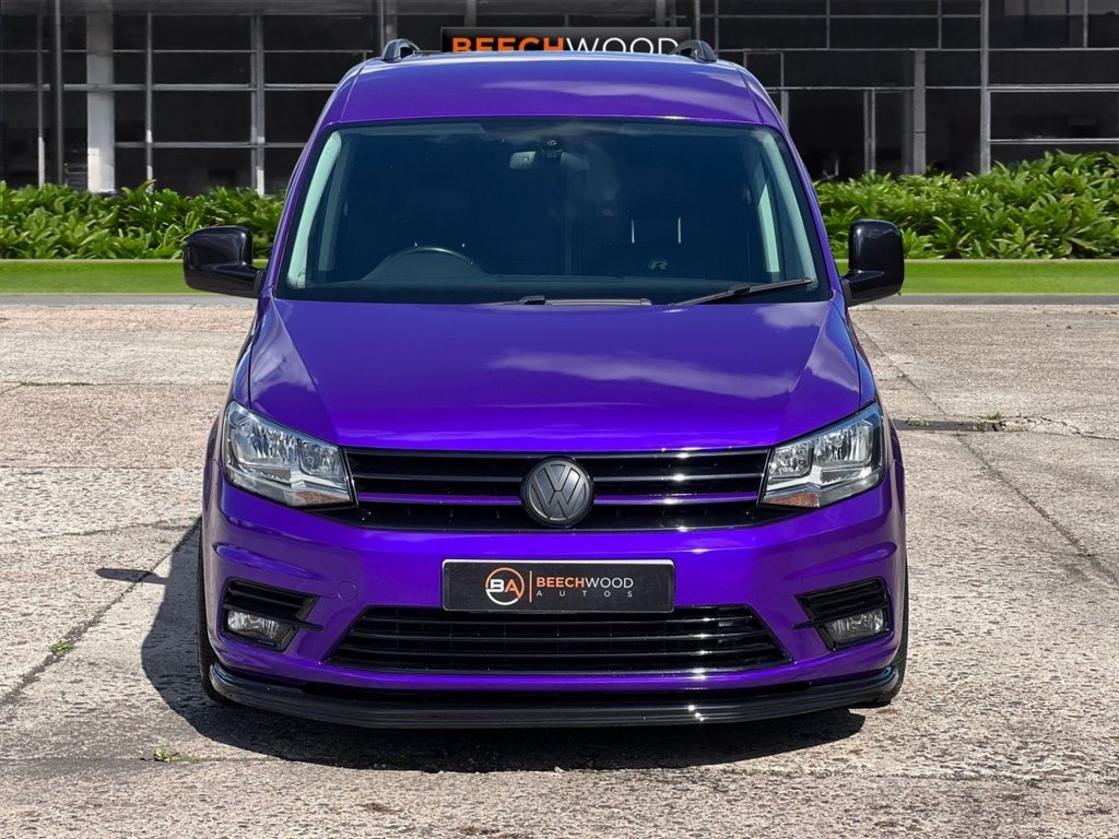 USED 2017 17 VOLKSWAGEN CADDY 2.0 TDI C20 BlueMotion Tech Black Edition Panel Van 5dr Diesel Manual SWB Euro 6 (s/s) (102 ps) DAB / COILOVERS / 19'S
