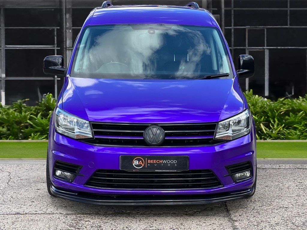 USED 2017 17 VOLKSWAGEN CADDY 2.0 TDI C20 BlueMotion Tech Black Edition Panel Van 5dr Diesel Manual SWB Euro 6 (s/s) (102 ps) DAB / COILOVERS / 19'S