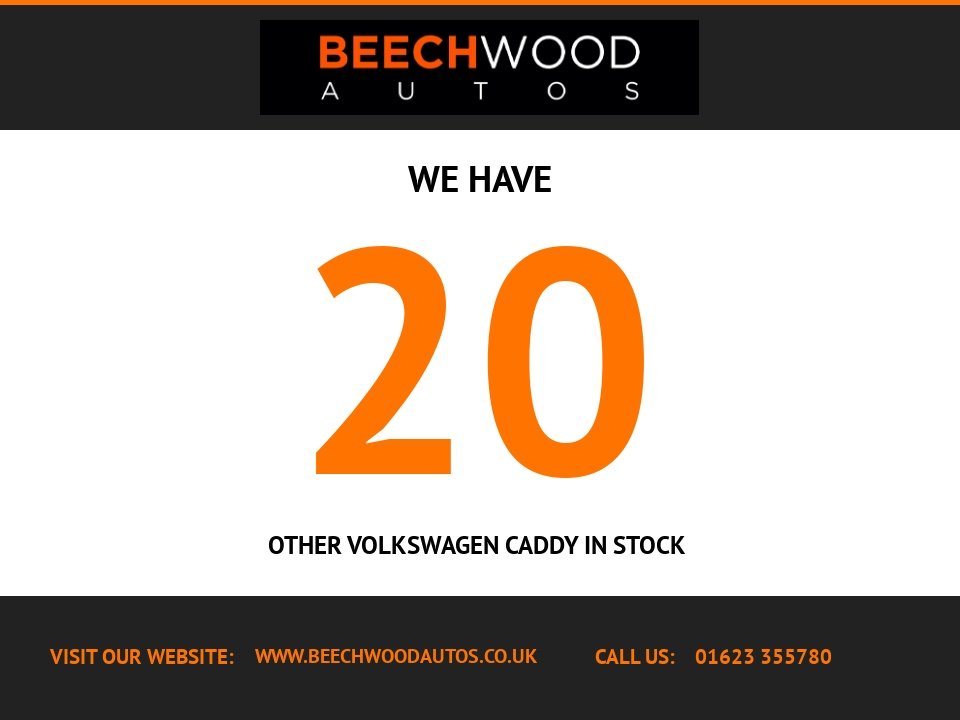 USED 2017 17 VOLKSWAGEN CADDY 2.0 TDI C20 BlueMotion Tech Black Edition Panel Van 5dr Diesel Manual SWB Euro 6 (s/s) (102 ps) DAB / COILOVERS / 19'S