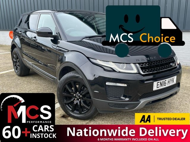 2016 16 LAND ROVER RANGE ROVER EVOQUE 2.0 TD4 SE Tech SUV 5dr Diesel Manual 4WD Euro 6 (s/s) (180 ps) POWER TAILGATE / LANE KEEP