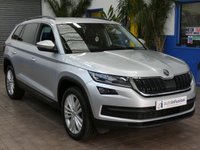 USED 2021 70 SKODA KODIAQ 2.0 TDI SE L SUV 5dr Diesel DSG Euro 6 (s/s) (7 Seat) (150 ps) 7 SEAT SAT NAV ANDROID APPLE CARPLAY PART LEATHER INTERIOR HEATED SEATS CRUISE CONTROL PARKING  SENSORS 1 OWNER SERVICE HISTORY WARRANTY