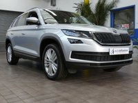USED 2021 70 SKODA KODIAQ 2.0 TDI SE L SUV 5dr Diesel DSG Euro 6 (s/s) (7 Seat) (150 ps) 7 SEAT SAT NAV ANDROID APPLE CARPLAY PART LEATHER INTERIOR HEATED SEATS CRUISE CONTROL PARKING  SENSORS 1 OWNER SERVICE HISTORY WARRANTY