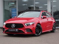 USED 2019 69 MERCEDES-BENZ A-CLASS 2.0 A35 AMG (Premium Plus) Hatchback 5dr Petrol SpdS DCT 4MATIC Euro 6 (s/s) (306 ps) FULLY LOADED, NEW MOT.