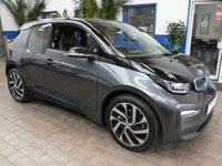 USED 2018 68 BMW I3 33kWh Hatchback 5dr Electric Auto (170 ps) SAT NAV HEATED LEATHER SEATS ELECTRIC FOLDING DOOR MIRRORS PARKING SENSORS 3 OWNERS SERVICE HISTORY