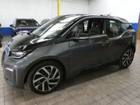 USED 2018 68 BMW I3 33kWh Hatchback 5dr Electric Auto (170 ps) SAT NAV HEATED LEATHER SEATS ELECTRIC FOLDING DOOR MIRRORS PARKING SENSORS 3 OWNERS SERVICE HISTORY