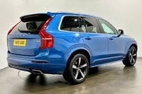 USED 2019 19 VOLVO XC90 2.0 D5 PowerPulse R-Design SUV 5dr Diesel Auto 4WD Euro 6 (s/s) (235 ps) Striking Blue Metallic , Nappa / Nubuk Sports Seats, 360" Surround Camera Surround View, Power Tilt Slide Sunroof, Apple Play,  Volvo Servcie Record