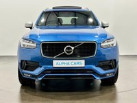 USED 2019 19 VOLVO XC90 2.0 D5 PowerPulse R-Design SUV 5dr Diesel Auto 4WD Euro 6 (s/s) (235 ps) Striking Blue Metallic , Nappa / Nubuk Sports Seats, 360" Surround Camera Surround View, Power Tilt Slide Sunroof, Apple Play,  Volvo Servcie Record