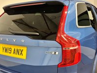 USED 2019 19 VOLVO XC90 2.0 D5 PowerPulse R-Design SUV 5dr Diesel Auto 4WD Euro 6 (s/s) (235 ps) Striking Blue Metallic , Nappa / Nubuk Sports Seats, 360" Surround Camera Surround View, Power Tilt Slide Sunroof, Apple Play,  Volvo Servcie Record