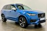 USED 2019 19 VOLVO XC90 2.0 D5 PowerPulse R-Design SUV 5dr Diesel Auto 4WD Euro 6 (s/s) (235 ps) Striking Blue Metallic , Nappa / Nubuk Sports Seats, 360" Surround Camera Surround View, Power Tilt Slide Sunroof, Apple Play,  Volvo Servcie Record