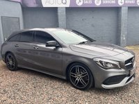 USED 2017 67 MERCEDES-BENZ CLA 2.1 CLA220d AMG Line Shooting Brake 5dr Diesel 7G-DCT Euro 6 (s/s) (177 ps) AUTO + GREAT SERVICE HISTORY