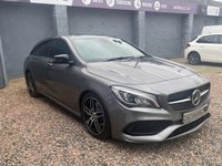 USED 2017 67 MERCEDES-BENZ CLA 2.1 CLA220d AMG Line Shooting Brake 5dr Diesel 7G-DCT Euro 6 (s/s) (177 ps) AUTO + GREAT SERVICE HISTORY
