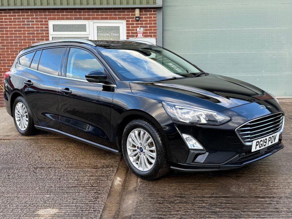 USED 2019 19 FORD FOCUS 1.0T EcoBoost Titanium Estate 5dr Petrol Manual Euro 6 (s/s) (125 ps) 2 OWNERS, SERVICE HISTORY, FINANCE