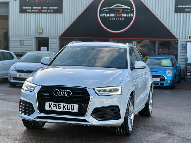 2016 16 Audi Q3 2.0 TDI S line Plus SUV 5dr Diesel Manual quattro Euro 6 (s/s) (150 ps)