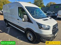 USED 2022 71 FORD TRANSIT 2.0 350 EcoBlue Leader in white, 30,900 miles, service history, 2 owners, ULEZ compliant, L3 H2 , 6-speed manual, Bluetooth, DAB radio plus VAT @ 20% APPROVED CARS AND FINANCE ARE PLEASED TO OFFER THIS FORD TRANSIT 2.0 350 ECOBLUE LEADER IN WHITE WITH 30,900 MILES AND A SERVICE HISTORY, 2 OWNER FROM NEW, ULEZ COMPLIANT EURO 6 DIESEL L3 H2 LANEL VAN WITH A GREAT SPEC SUCH AS A 6 SPEED MANUAL GEARBOX, BLUETOOTH CONNECTIVITY, DAB RADIO, 16 INCH STEEL WHEELS, STEEL BULKHEAD, ELECTRIC WINDOWS, TOUCHSCREEN DISPLAY, DUAL PASSENGER SEAT, MULTI FUNCTIONING STEERING WHEEL, CLOTH INTERIOR AND MUCH MUCH MORE! FINAL PRICE PLUS VAT @ 20%!   FOR FURTHER INF