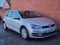 USED 2014 14 VOLKSWAGEN GOLF 1.2 TSI BlueMotion Tech S Hatchback 5dr Petrol Manual Euro 5 (s/s) (85 ps) LOW MILES - FULL HISTORY