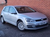 USED 2014 14 VOLKSWAGEN GOLF 1.2 TSI BlueMotion Tech S Hatchback 5dr Petrol Manual Euro 5 (s/s) (85 ps) LOW MILES - FULL HISTORY