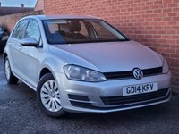 USED 2014 14 VOLKSWAGEN GOLF 1.2 TSI BlueMotion Tech S Hatchback 5dr Petrol Manual Euro 5 (s/s) (85 ps) LOW MILES - FULL HISTORY