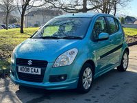 USED 2008 08 SUZUKI SPLASH 1.2 GLS MPV 5dr Petrol Manual Euro 4 (86 ps) 