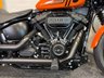 USED 2022 22 HARLEY-DAVIDSON SOFTAIL 1868 FXBBS STREET BOB 1910 MILES FROM NEW + SCREEN