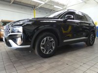 USED 2022 22 HYUNDAI SANTA FE 1.6 h T-GDi Premium SUV 5dr Petrol Hybrid Auto 4WD Euro 6 (s/s) (230 ps) BIG SPEC 7 SEATS SAT NAV HEATED LEATHER REAR VIEW CAMERA CRUISE CONTROL PARKING SENSORS 1 OWNER SERVICE HISTORY HYUNDAI WARRANTY TILL JUNE 2027