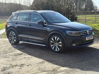 USED 2018 18 VOLKSWAGEN TIGUAN 2.0 TDI R-Line SUV 5dr Diesel DSG Euro 6 (s/s) (150 ps) FULL SERVICE HISTORY GREAT SPEC