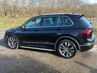 USED 2018 18 VOLKSWAGEN TIGUAN 2.0 TDI R-Line SUV 5dr Diesel DSG Euro 6 (s/s) (150 ps) FULL SERVICE HISTORY GREAT SPEC