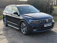 USED 2018 18 VOLKSWAGEN TIGUAN 2.0 TDI R-Line SUV 5dr Diesel DSG Euro 6 (s/s) (150 ps) FULL SERVICE HISTORY GREAT SPEC