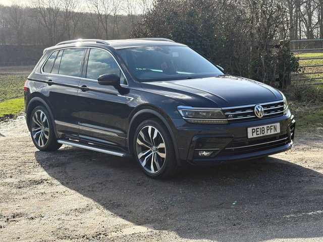 2018 18 Volkswagen Tiguan 2.0 TDI R-Line SUV 5dr Diesel DSG Euro 6 (s/s) (150 ps)