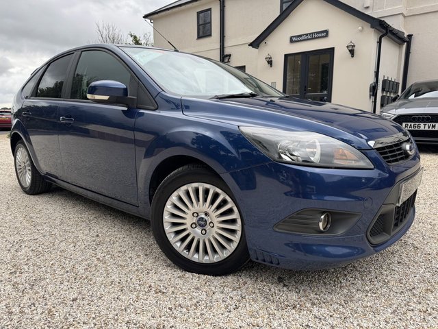 2008 08 Ford Focus 1.6 Titanium Hatchback 5dr Petrol Automatic (184 g/km, 99 bhp)