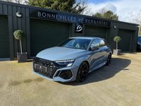 USED 2022 72 AUDI RS3 2.5 TFSI Carbon Black Sportback 5dr Petrol S Tronic quattro Euro 6 (s/s) (400 ps) 