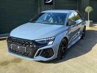 USED 2022 72 AUDI RS3 2.5 TFSI Carbon Black Sportback 5dr Petrol S Tronic quattro Euro 6 (s/s) (400 ps) 