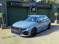 USED 2022 72 AUDI RS3 2.5 TFSI Carbon Black Sportback 5dr Petrol S Tronic quattro Euro 6 (s/s) (400 ps) 