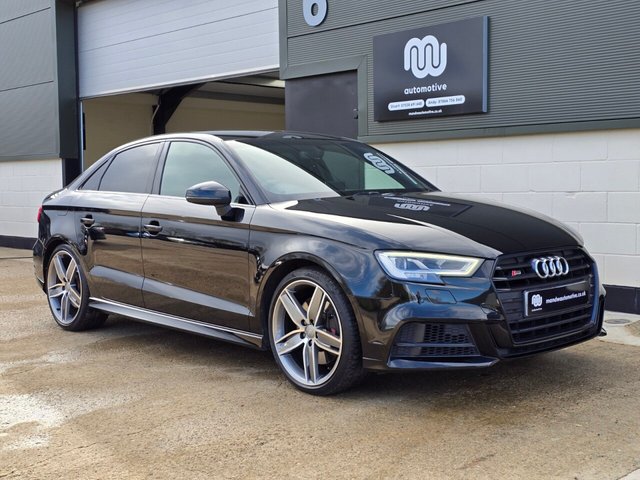 2017 17 Audi S3 2.0 TFSI Black Edition Saloon 4dr Petrol S Tronic quattro Euro 6 (s/s) (310 ps)