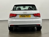 USED 2016 16 AUDI A1 1.4 TFSI Sport Hatchback 3dr Petrol Manual Euro 6 (s/s) (125 ps) Strikiing Glacier White Metallic, Tornado Black Interior, Cruise Control ,  Acoustic Reverse Sensor