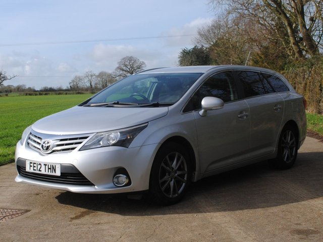 2012 12 Toyota Avensis 1.8 V-Matic TR Tourer 5dr Petrol Manual Euro 5 (147 ps)