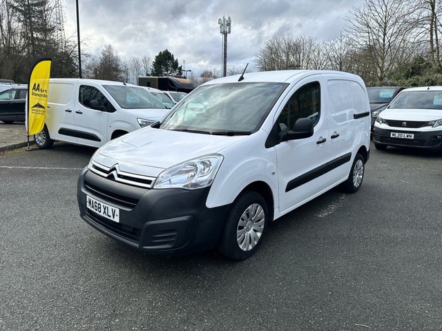 2018 68 Citroen Berlingo 1.6 BlueHDi 850 Enterprise Panel Van 5dr Diesel Manual L1 (112 g/km, 100 bhp)