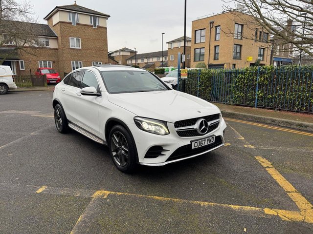 2017 67 MERCEDES-BENZ GLC 2.1 GLC220d AMG Line (Premium) Coupe 5dr Diesel G-Tronic 4MATIC Euro 6 (s/s) (170 ps) Sunroof, Reverse Camera