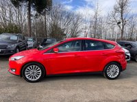 USED 2017 66 FORD FOCUS 1.5 TDCi Titanium X Hatchback 5dr Diesel Manual Euro 6 (s/s) (120 ps) FULL SERVICE HISTORY + FRONT AND REAR PARKING SENSORS + HALF LEATHER SEATS + FRONT HEATED SEATS + CRUISE CONTROL + PARK ASSIST + AUTO START/STOP + SAT NAV + REVERSING CAMERA + DAB RADIO +