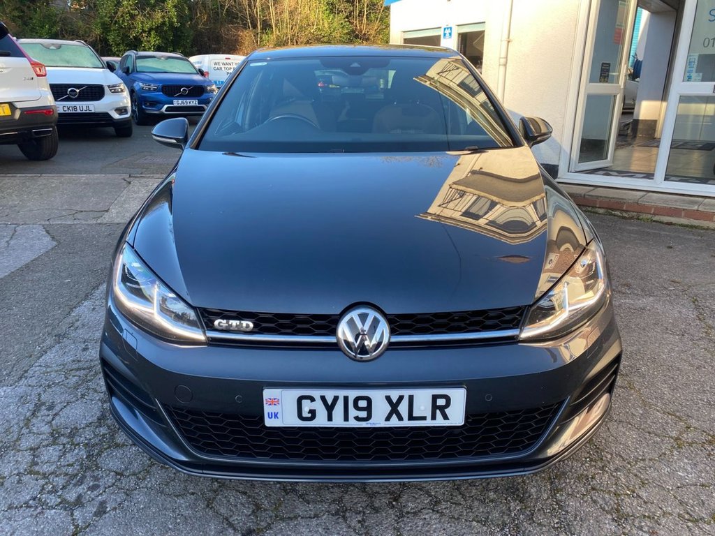 USED 2019 19 VOLKSWAGEN GOLF 2.0 TDI GTD Hatchback 5dr Diesel DSG Euro 6 (s/s) (184 ps) HEATED SEATS + SAT NAV + DAB
