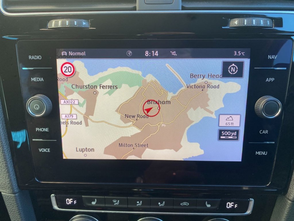 USED 2019 19 VOLKSWAGEN GOLF 2.0 TDI GTD Hatchback 5dr Diesel DSG Euro 6 (s/s) (184 ps) HEATED SEATS + SAT NAV + DAB